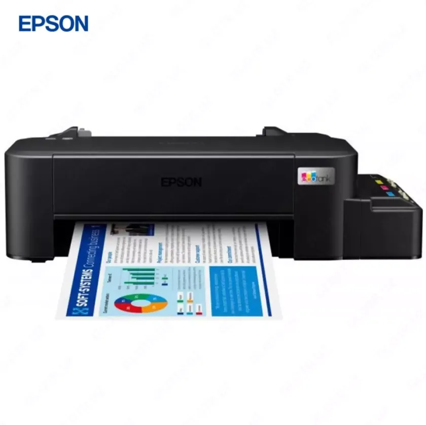 Струйный принтер Epson L121, цветной, A4, USB, черный#1