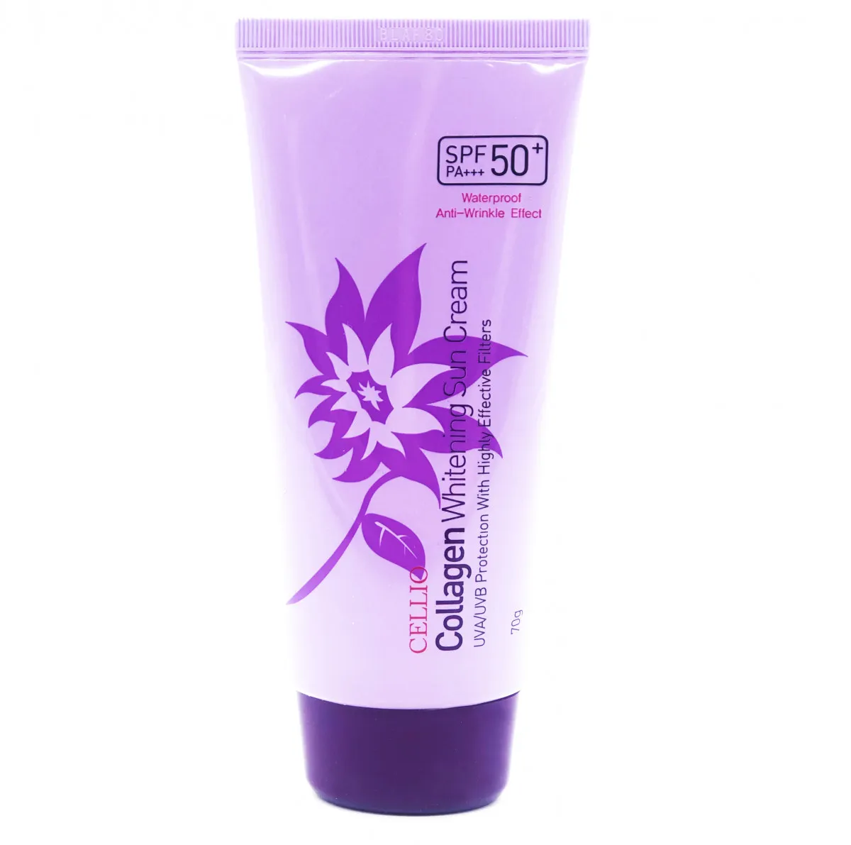 Yuzni quyoshdan himoyalovchi Cellio Collagen Whitening Sun Cream SPF50#1