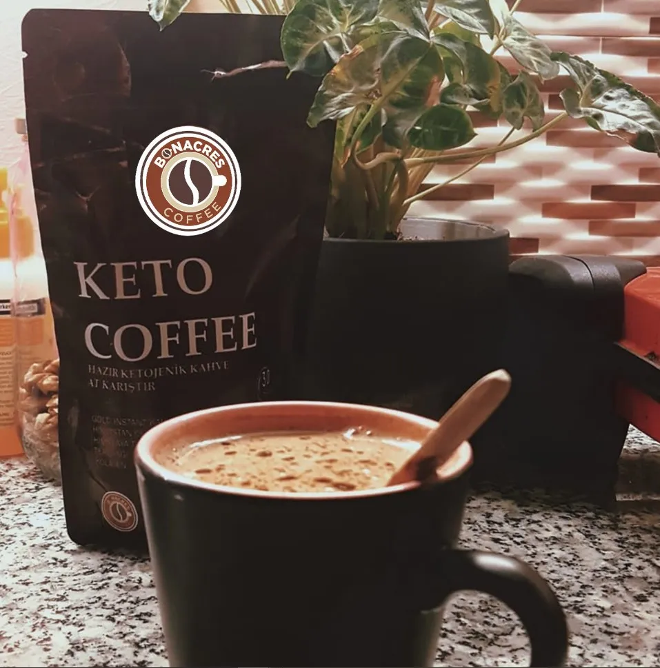 Kilo yo'qotish uchun kollagenli qahva Keto Coffee Bonacres#1