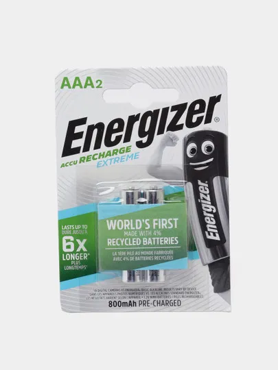 Батарейки Energizer Extreme NH12 800 BP2 PRE-CH, AAA#1