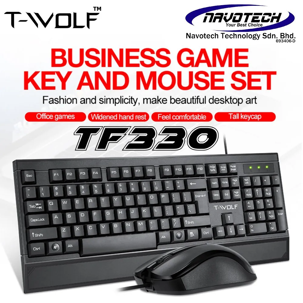 Компьютерная Клавиатура Twolf TF330#1