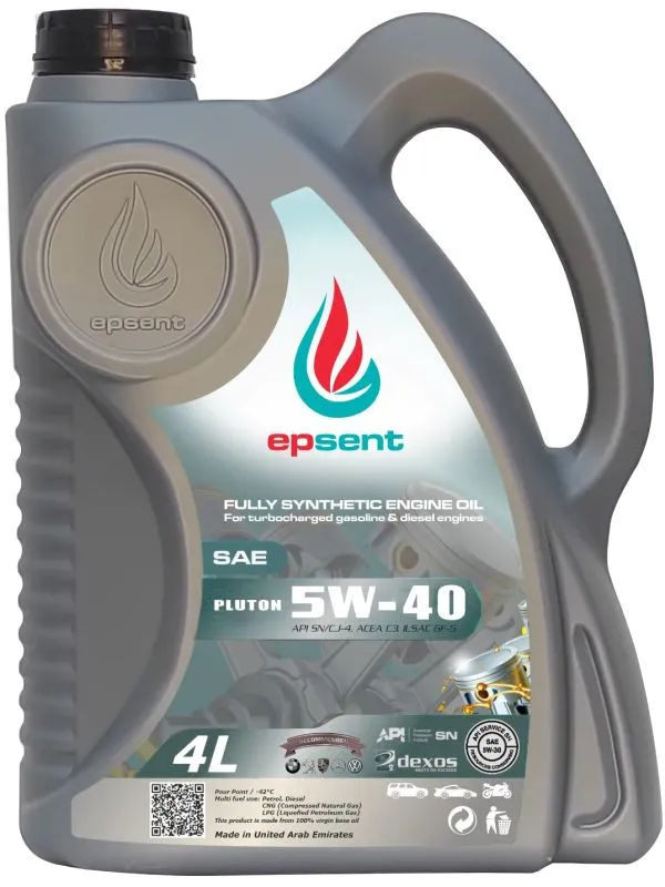 Моторное масло EPSENT PLUTON SP 5W-40 4L#1