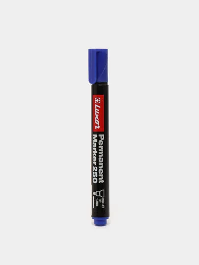 Перманентный маркер Luxor 250, синий#1