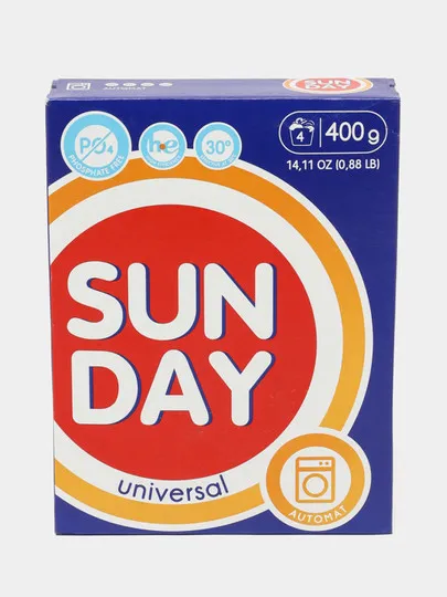 Стиральный порошок Сонца Sunday, автомат, 400 г#1