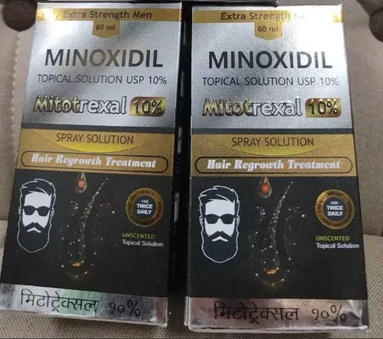 Лосьон для роста волос Mitotrexal (Minoxidil) 10% (Индия)#1