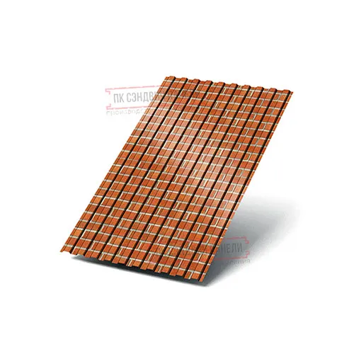 Profilli varaq s8x1150 ecosteel-brick-0,5#1