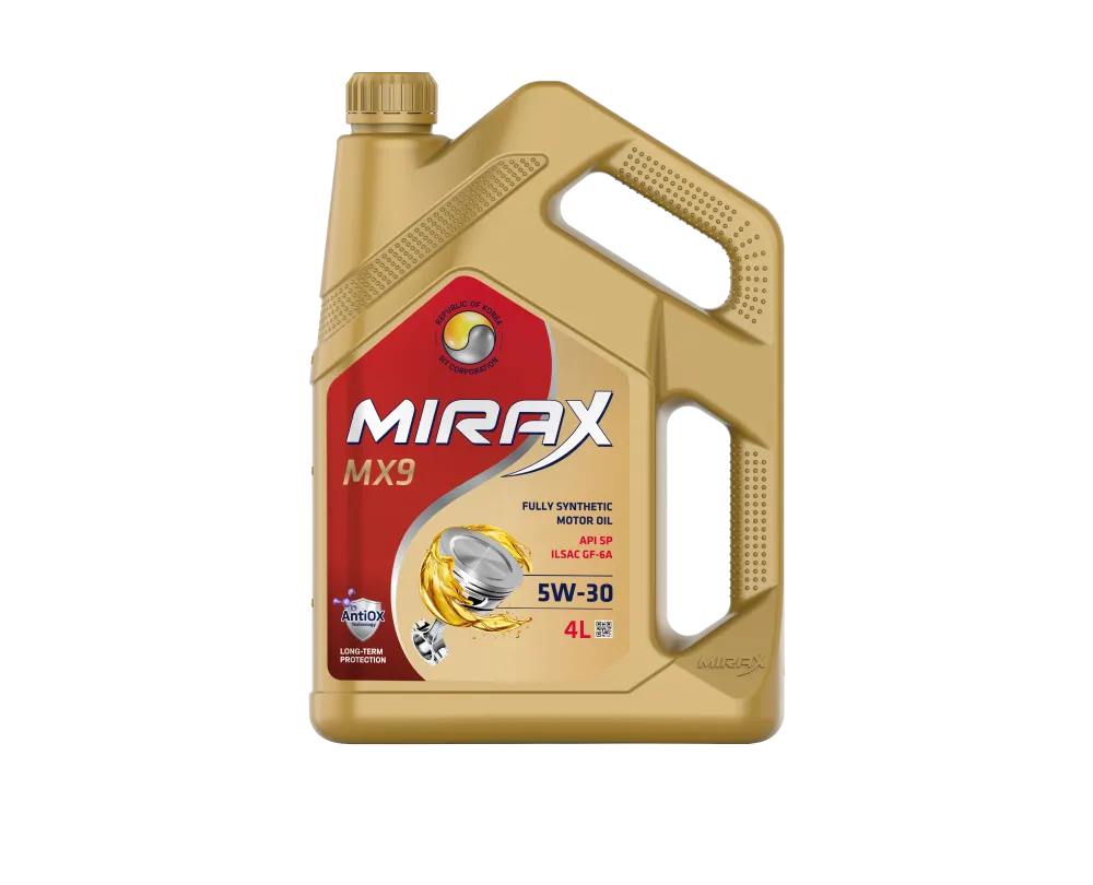 Масло синтетическое MIRAX MX9 SAE 5W-30 ILSAC  GF-6A API  SP 4л#1