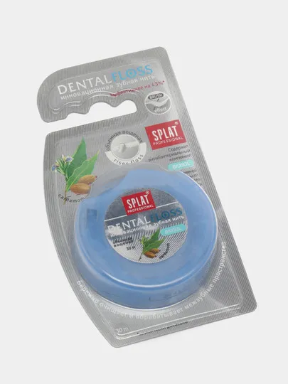 Зубная нить Splat Professional Dental Floss Антибактериальная, кардамон, 30 м#1