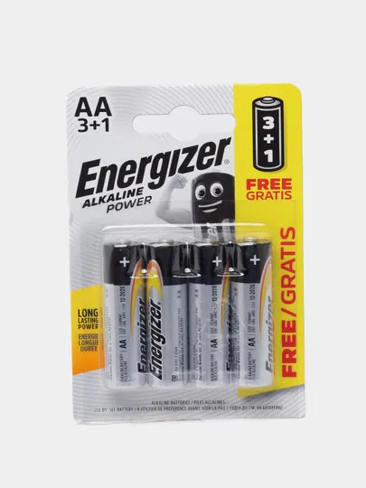 Батарейки Energizer Alkaline Power AA BP4, 4 шт#1