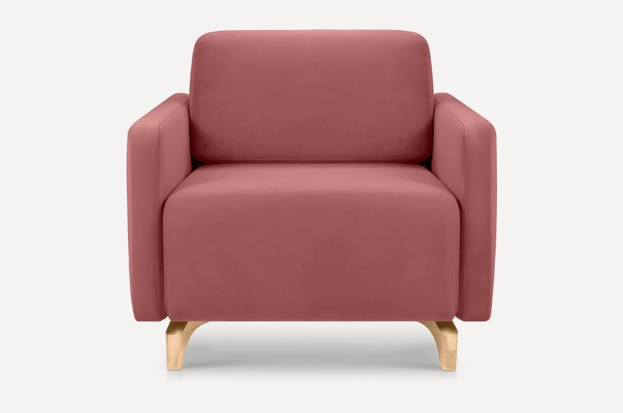 Кресло-кровать Льери Мини Velvet Coral#1