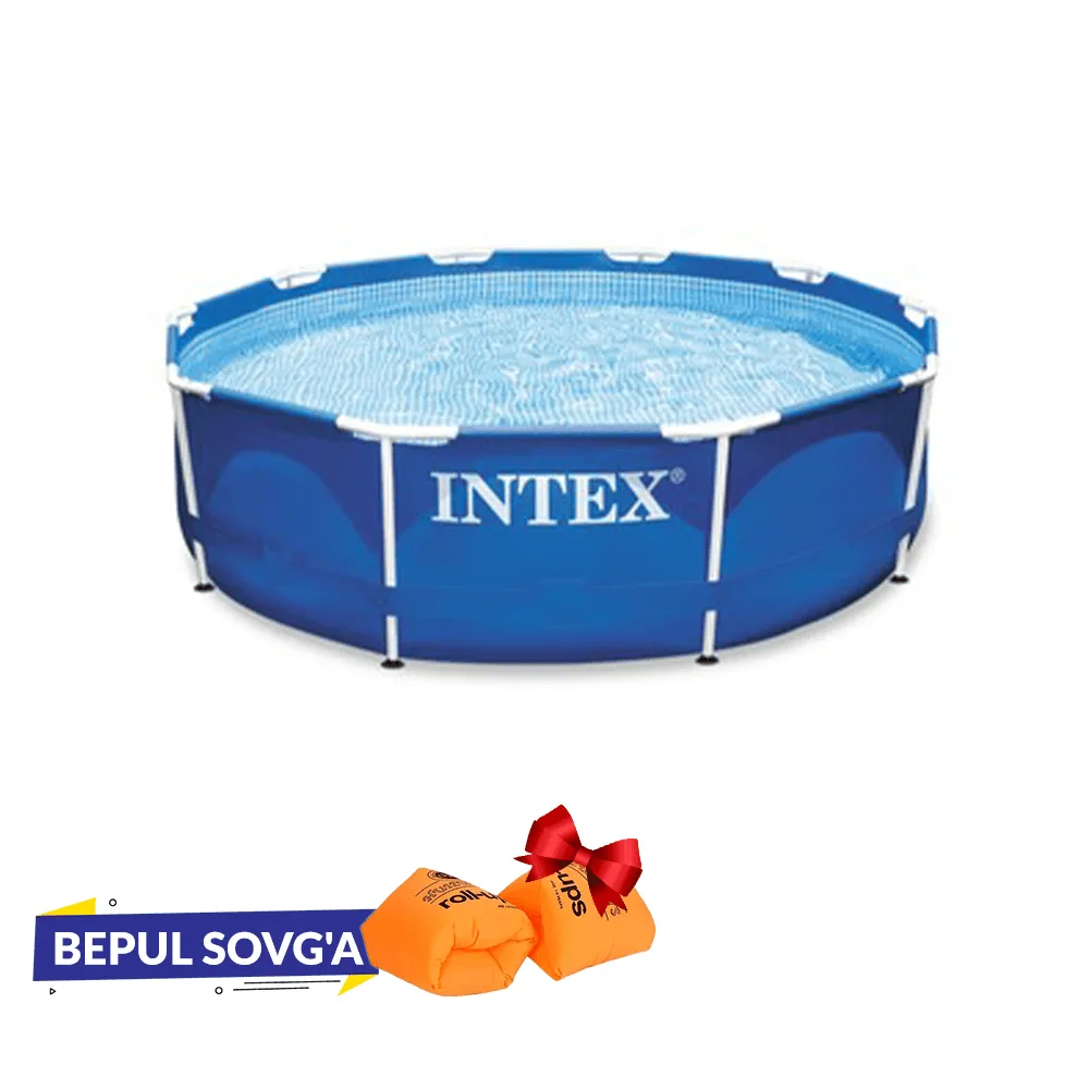 Каркасный Бассейн Intex Metal Frame Pool 28200 , 3.05 х 0.76 м, 4485л#1