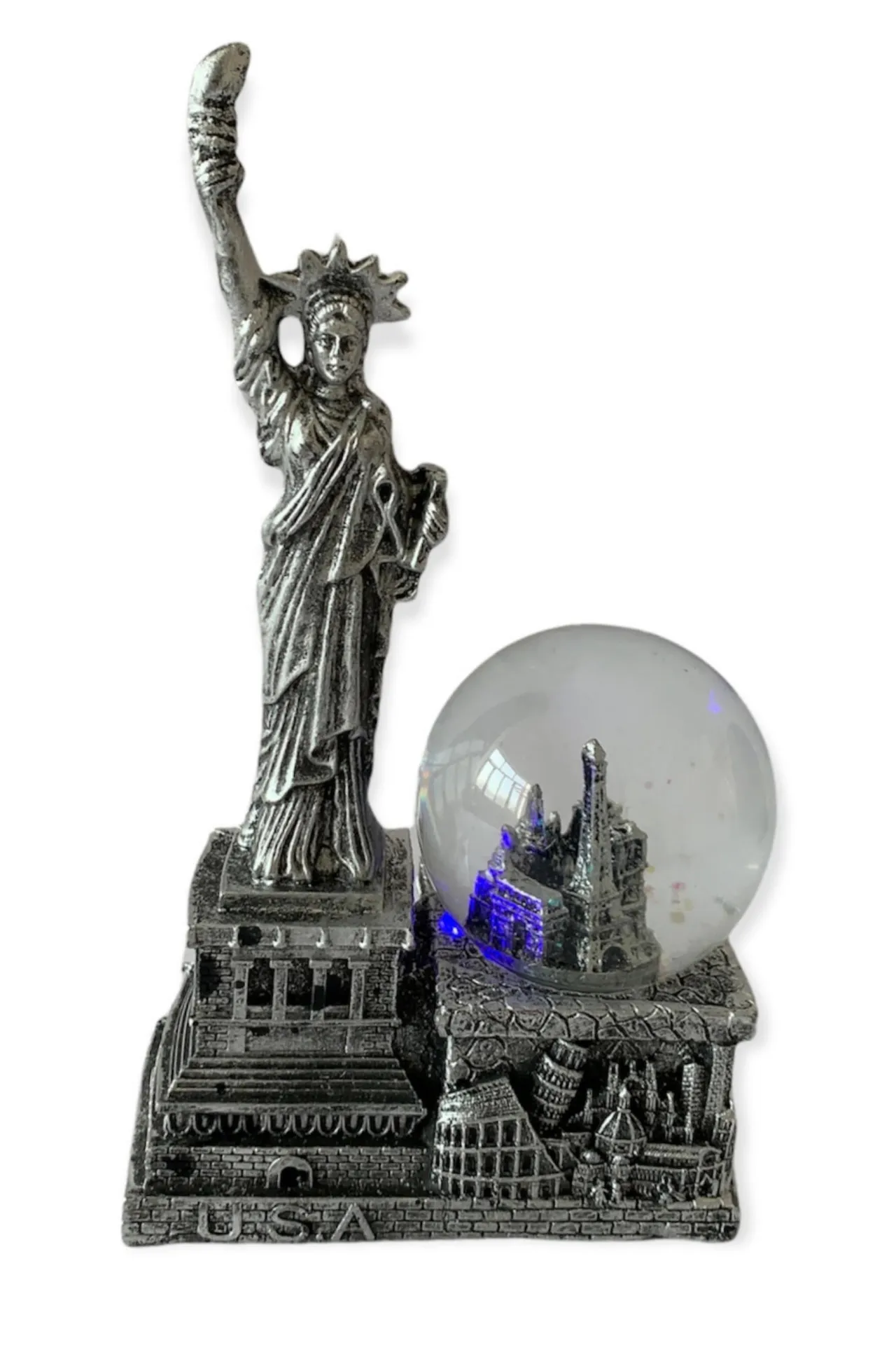 Водный снежный шар памятник свободы a019 shk gift#1