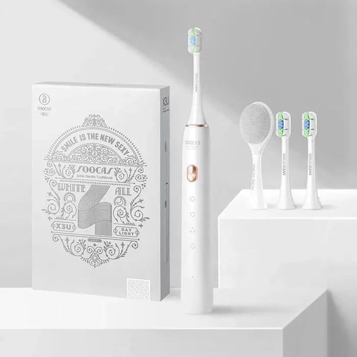 Умная электрическая зубная щетка Xiaomi Soocas X3U Sonic Electric Toothbrush Limited Edition, белая#1