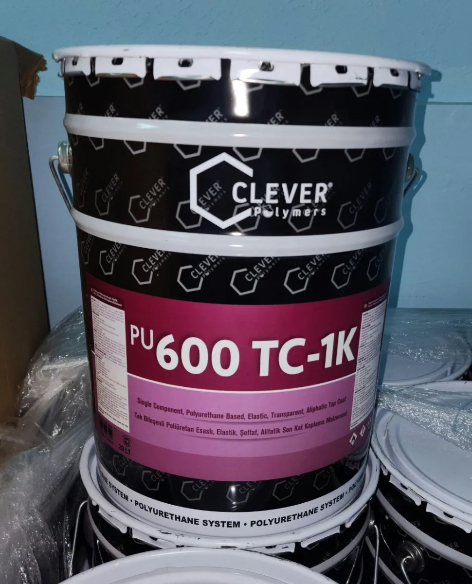 Однокомпонентное прозрачное финишное покрытие 600 TC 1K clever Polymers#1