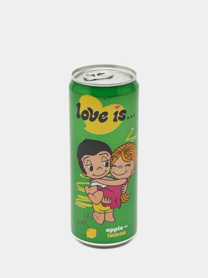 Напиток газированный Love is Яблоко и Лимон, 330 мл#1
