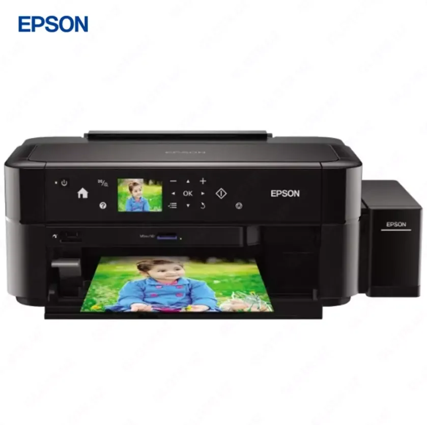 Струйный принтер Epson L810, цветная, A4, 38 стр/мин (цветн. А4), USB, черный#1