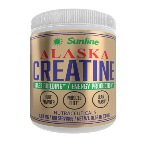 Alaska Creatine Monohydrate 3000mg, 100 Servings, Аляска Креатин моногидрат 3000 мг, 100 порций#1