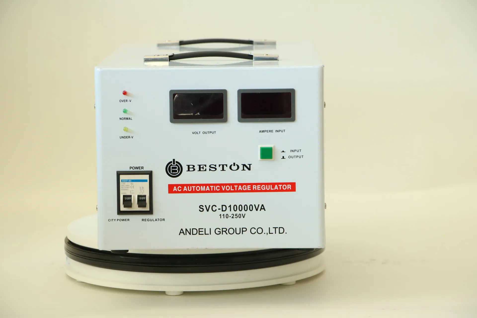 Стабилизатор напряжения BESTON SVC-D10000VA (110-250V)(латерный,горизонтал)#1