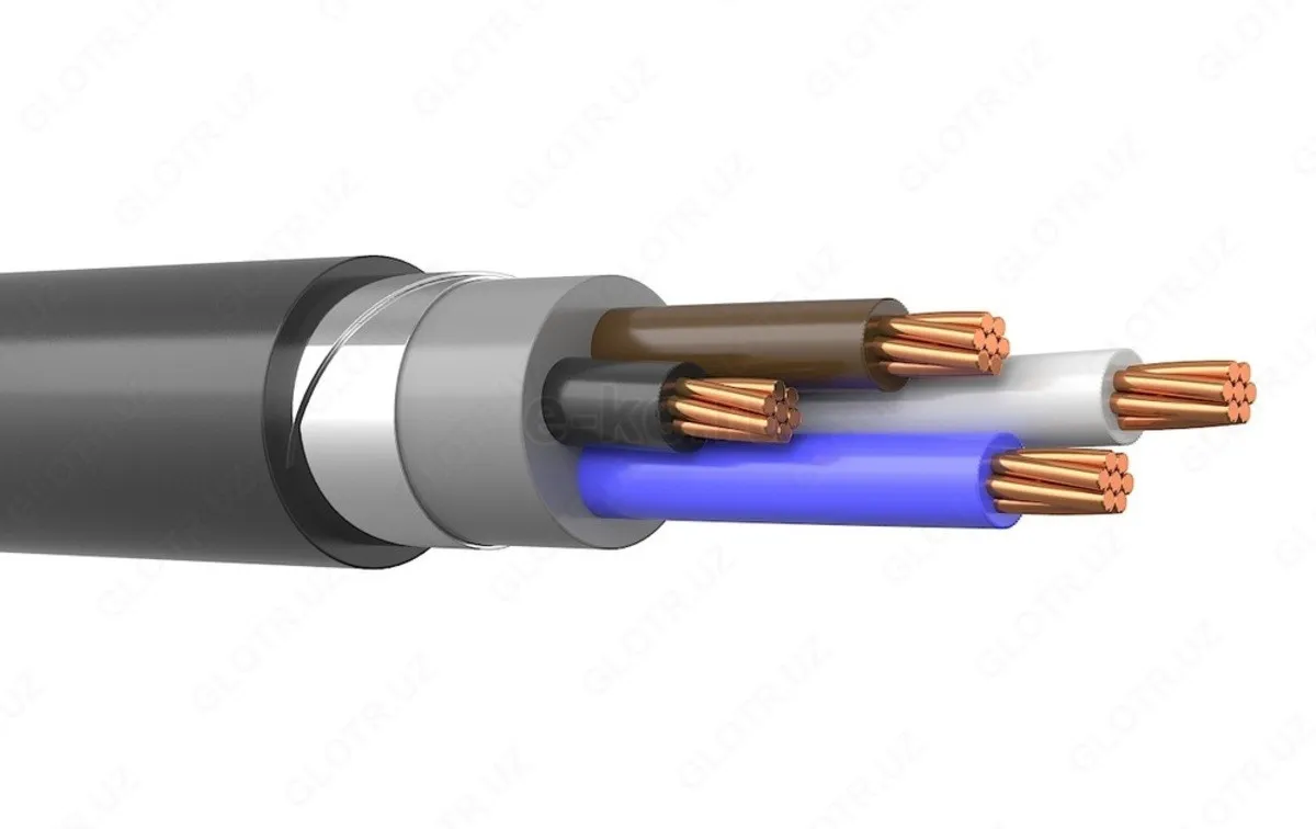 PVX izolyatsiyali quvvat kabeli VBShvng(A) 4x25mk-0,66#1