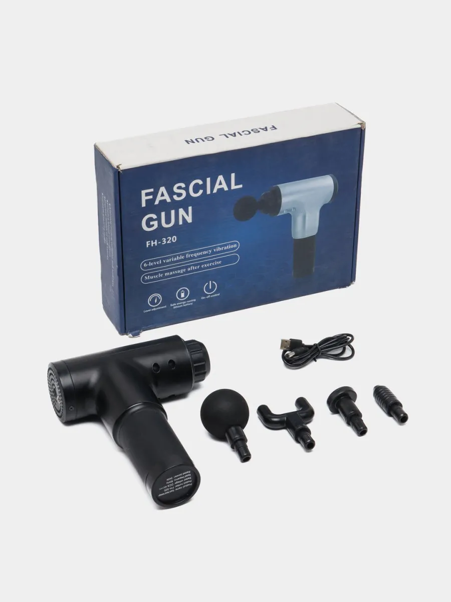 Массажёр для мышц Fascial Gun HF#1