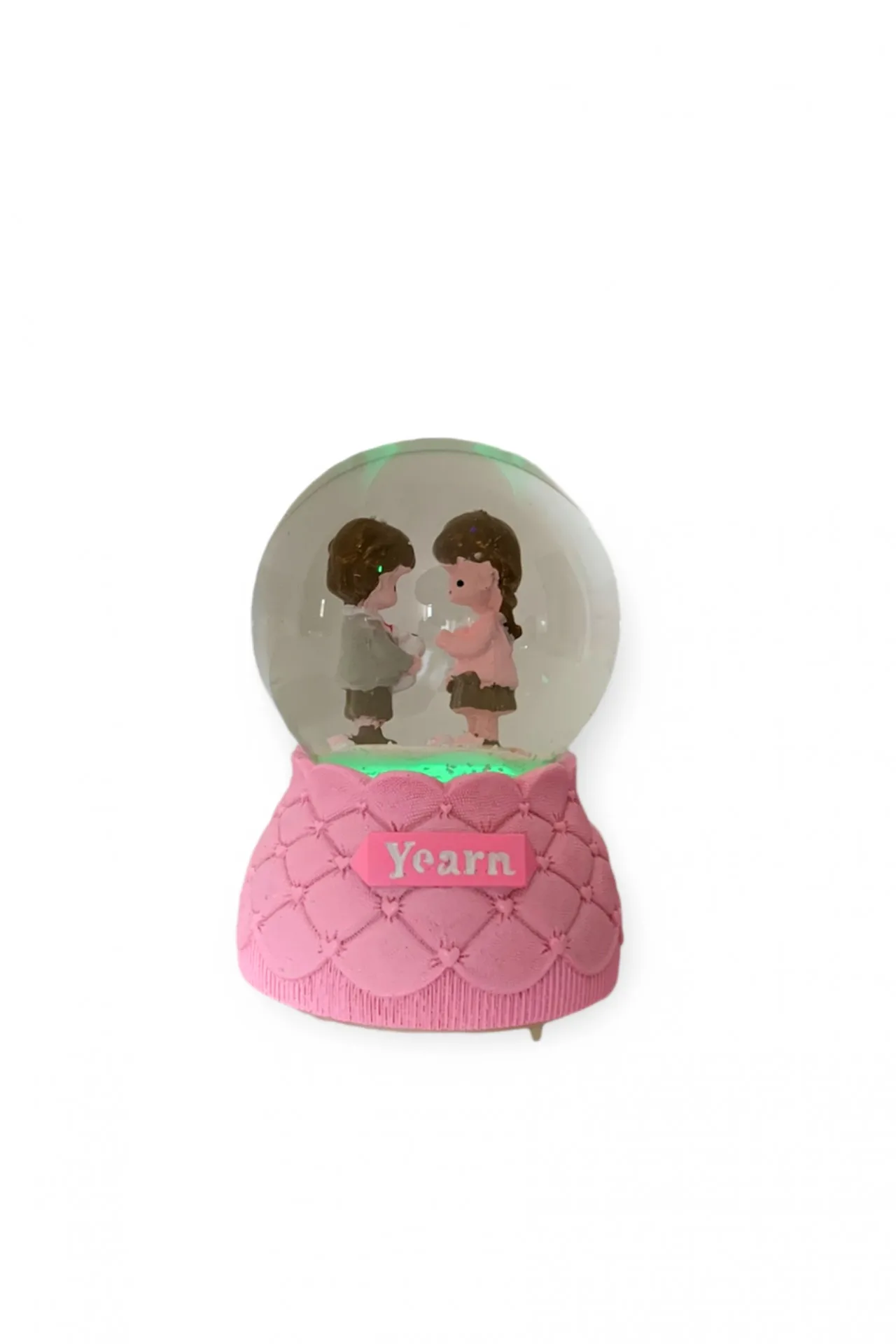 Музыкальный снежный шар ab015 SHK Gift розовый#1