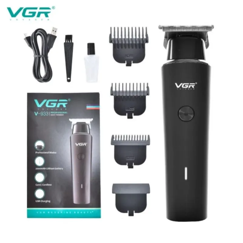Машинка для стрижки волос VGR v933, аккумуляторная, USB, 8 Вт#1