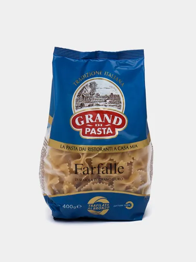 Макароны Grand Di Pasta Farfalle, 400 г - 1#1
