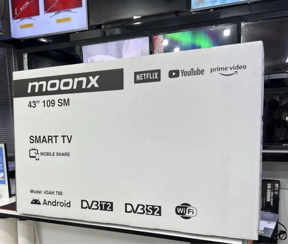 Телевизор MOONX 43" HD Smart TV Wi-Fi Android#1