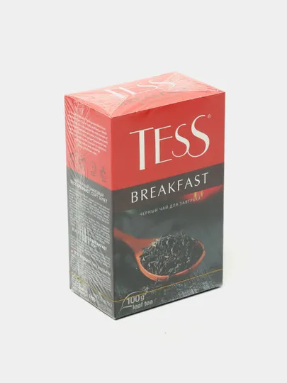 Чай черный листовой Tess Breakfast, 100 г#1