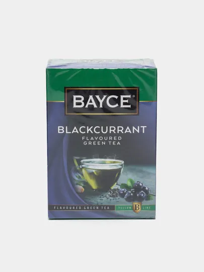 Зеленый чай Bayce Blackcurrant 80gr#1