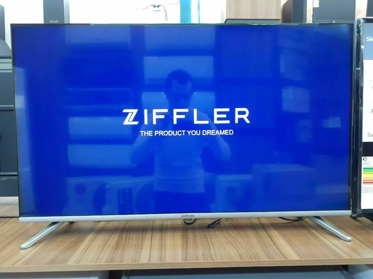 Телевизор Ziffler 55" Full HD Smart TV Android#1