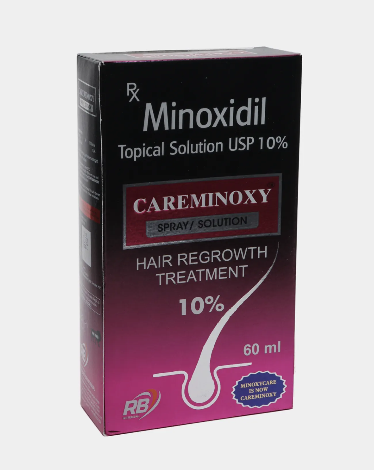 Minoxidil 10% buzadigan amallar eritmasi - soch o'sishi uchun#1