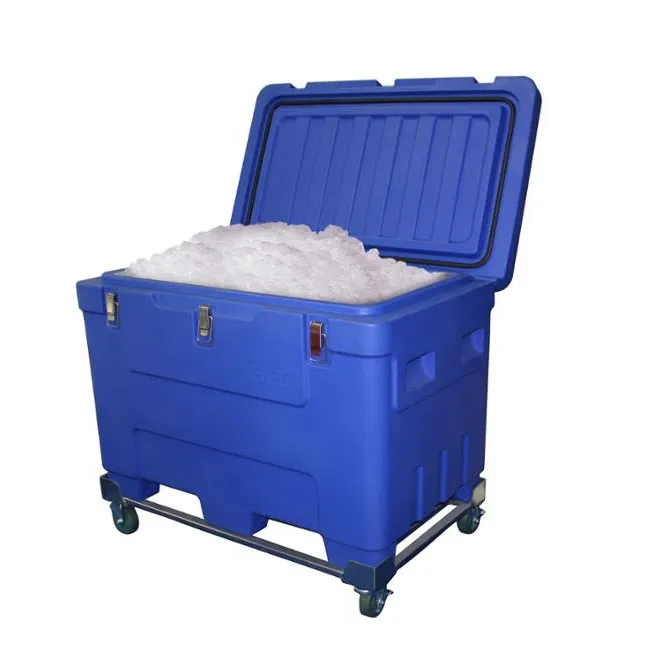 Термоизолированный пластиковый контейнер для хранения и транспортировки сухого льда#1