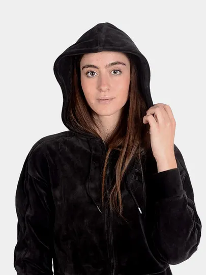 Толстовка puma iconic t7 velour full-zip hoodie - 589996#1