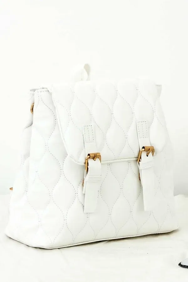 Женский рюкзак с вышивкой B-BAG BP-4526S Белый#1