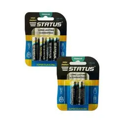Батарейки STATUS AA LR-06 в картонной упаковке 4 шт, упак#1