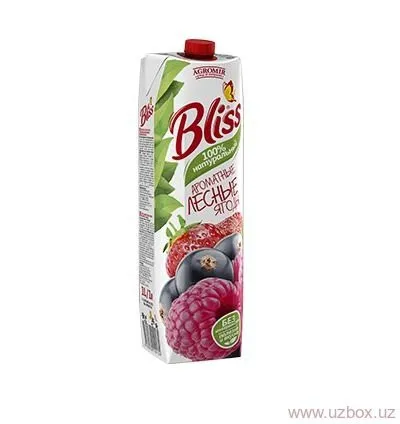 Bliss 1L Лесные ягоды Нектар с добавлением яблока неосветленный СиН ТРА Sq#1