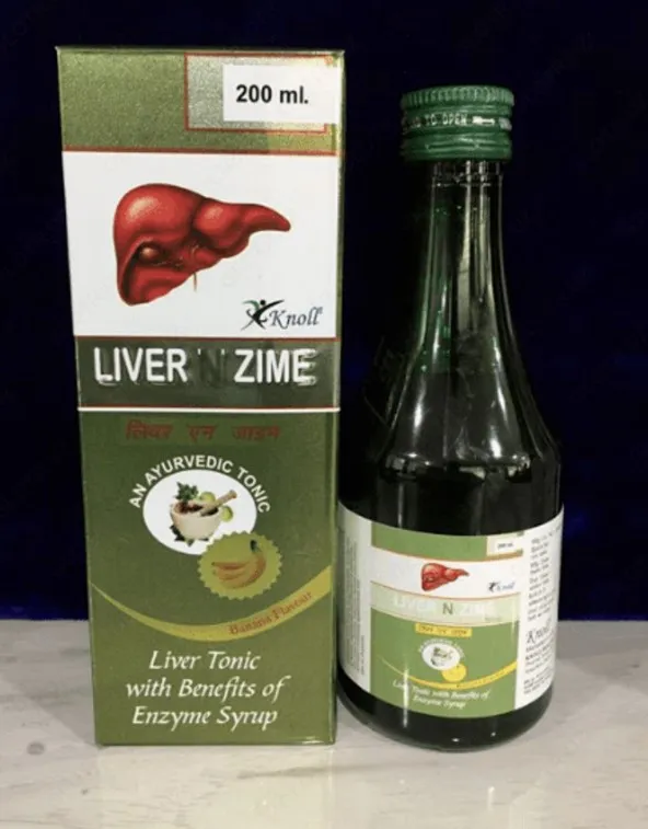 Аювердический сироп для очистки крови и печени Lver Zime#1