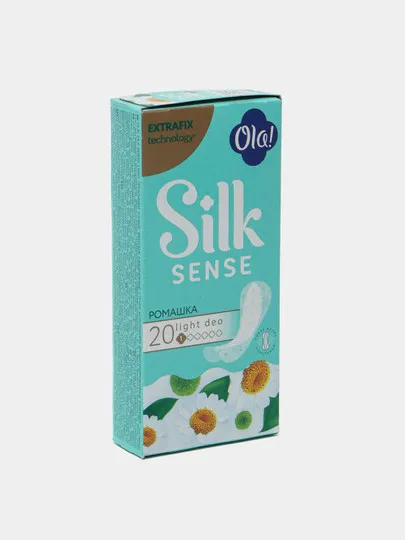 Прокладки Ola! Silk Sense Light Ромашка 20шт#1