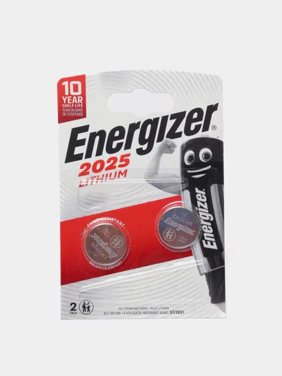 Батарейки Energizer Lithium CR2025 BP2#1