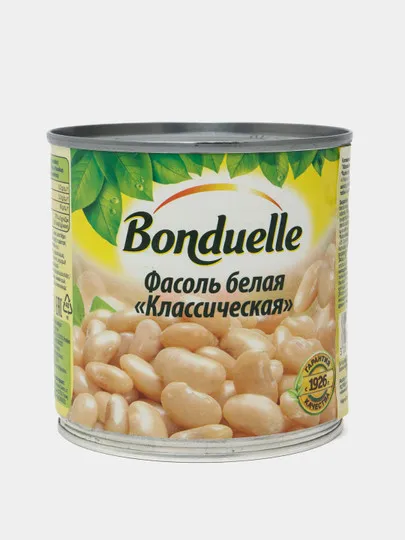 Фасоль белая Bonduelle, в нежном соусе, 400 г#1