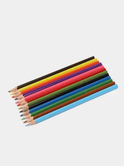 Цветные карандаш Faber-Castell, 12 цветов#1
