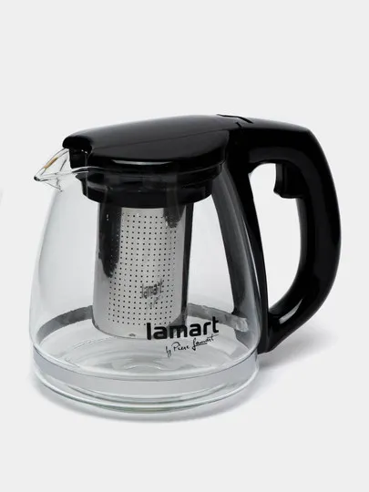Стеклянный заварочный чайник Lamart LT7025, 1.1 л#1
