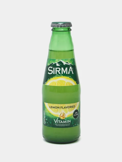 Газированный напиток Sirma Limon Aromali Vitamin 200мл#1