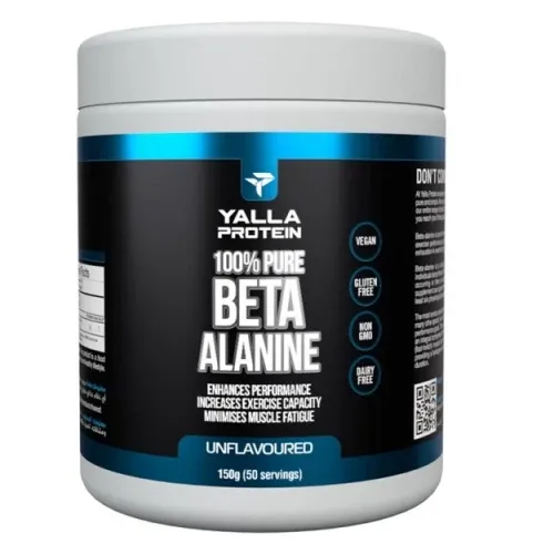 Аминокислоты Yalla Protein, Pure, Beta-Alanine, 100% чистый бета-аланинб 150g 50 servings#1