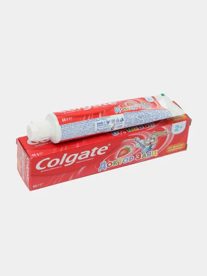 Зубная паста Colgate Dr.Rabbit Kids Strawberry, 50 мл#1