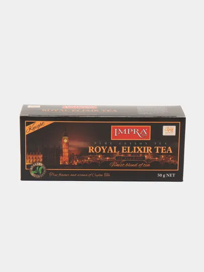 Чай черный IMPRA Knight Royal Elixir Tea, 2 г, 25 шт#1