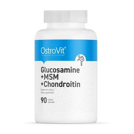 Glyukozamin + MSM + Kondroitin, OstroVit, 90 tabletka#1