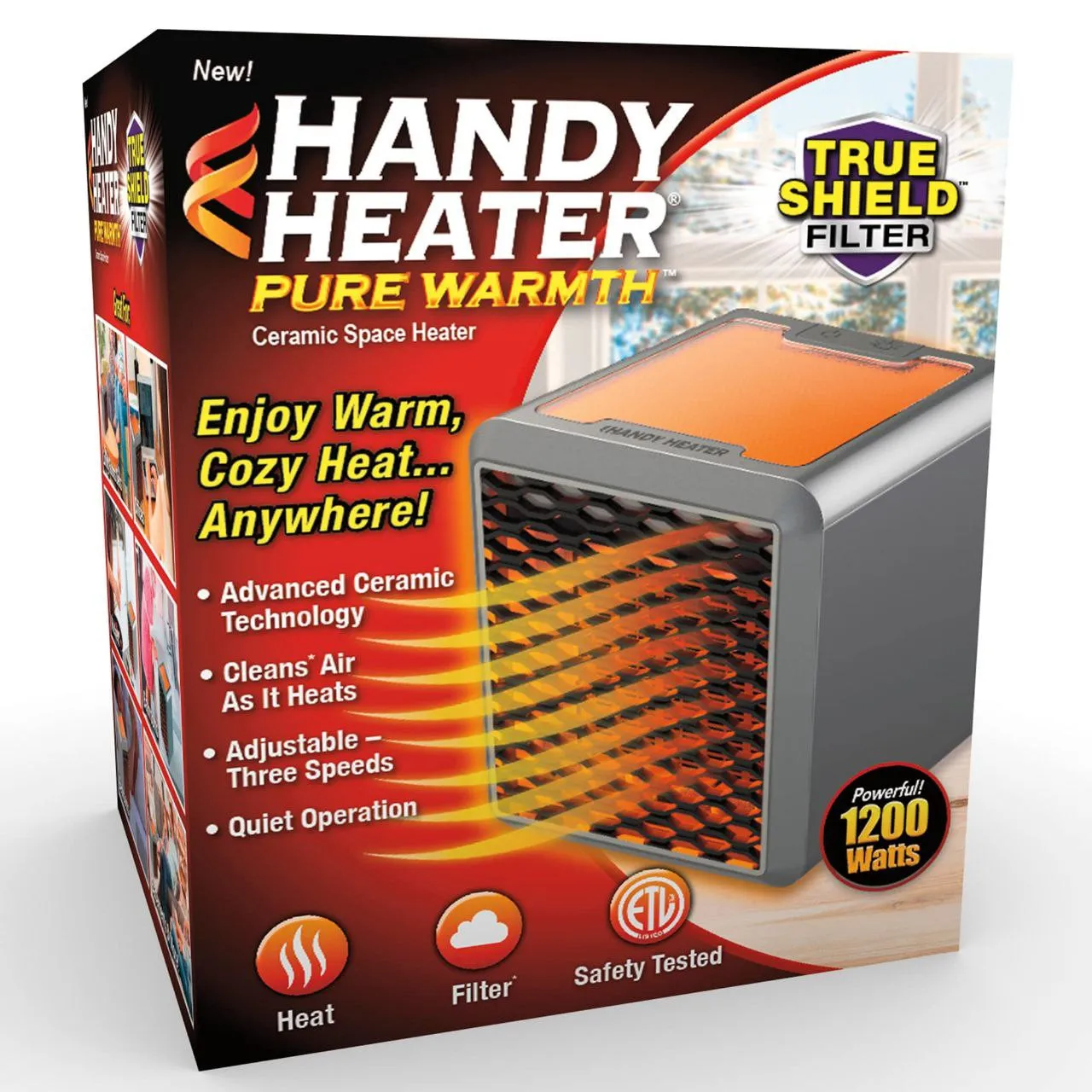 Портативный мини обогреватель Handy heater#1