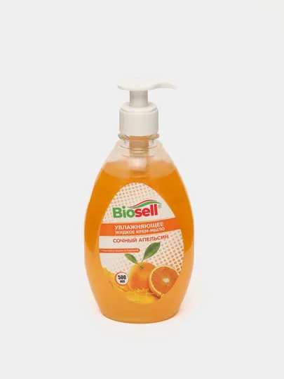 Мыло жидкое Biosell сочный апельсин 500мл#1